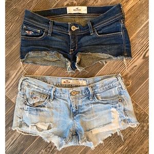 Hollister cut off shorts